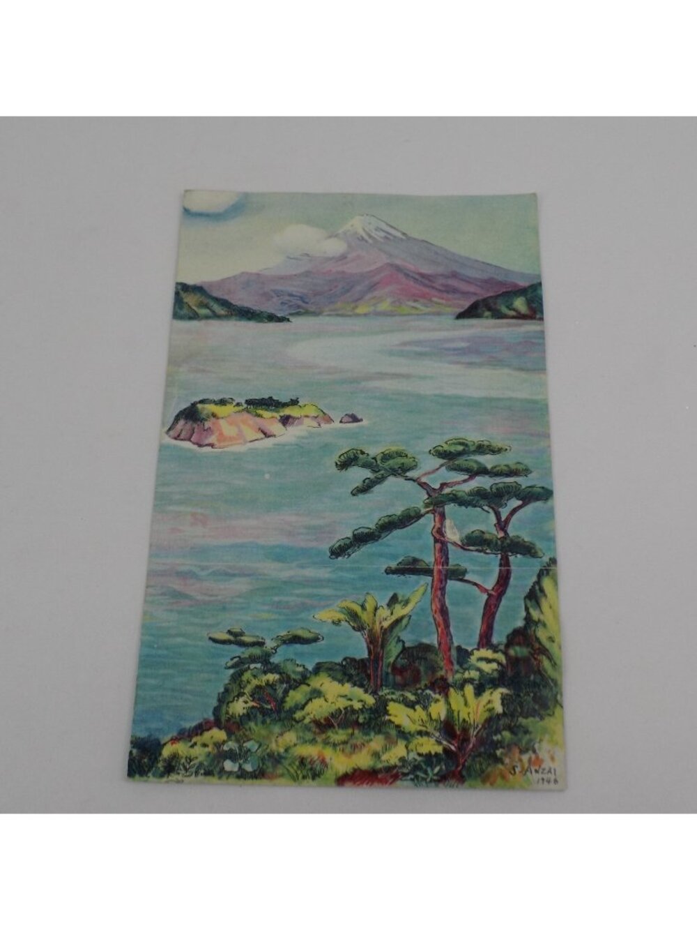 Menu from May 1st 1949 Eighth US Army Dinner at Fuji-View Hotel Lake Kawaguchi